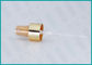 Pearl Gold 24/410 Plastic Mini Mist Sprayer With Shiny Gold Aluminum Collar
