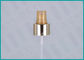 Pearl Gold 24/410 Plastic Mini Mist Sprayer With Shiny Gold Aluminum Collar