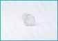 Matt Silver Aluminum Disc Top Bottle Cap Closure 20/410 With Transparent Top