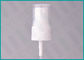 White Ribbed 20/410 Fine Mist Sprayer / Non Spill Perfume Spray Pump For Toner