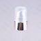 24/410 Outer Spring Treatment Pump Silver Color For Cosmetic Packaging