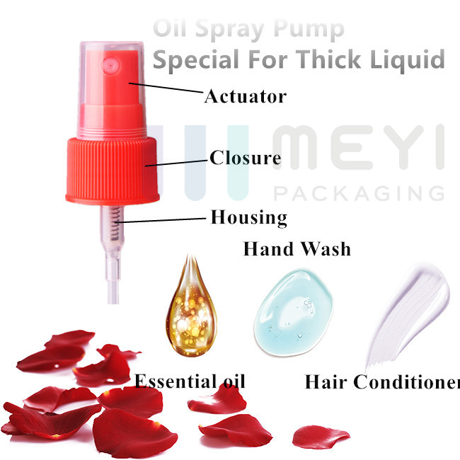 24/410 Plastic Perfume Mist Sprayer / Essential Oil Spray Pump With