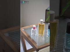 Custom Logo Glass Perfume Bottles Crimp Spray Pump Packaging in Various Shapes Colors 30ml-100ml