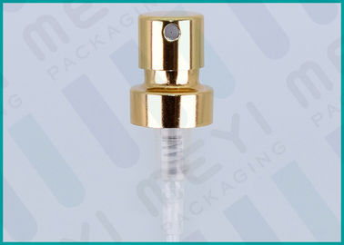 FEA 15mm Perfume Spray Pump , Shiny Gold Screw Mist Spray Pump For Fragrance
