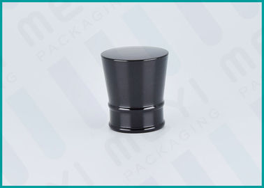 Special Shape Multi - Size Black Plastic Caps For Cylinder Perfume Bottle