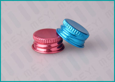 20mm Colorful Aluminum Screw Top Cap For Face Care Emulsion Containers