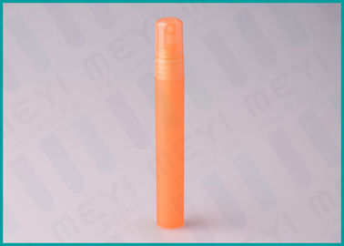 Orange 10ml Perfume Bottle Packaging Recyclable No Leaking With Spray Pump