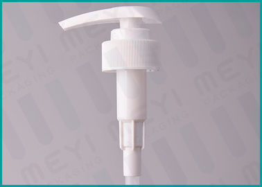 33mm Ribbed PP Soap Dispenser Replacement Pump , Plastic Pump Shampoo Dispenser