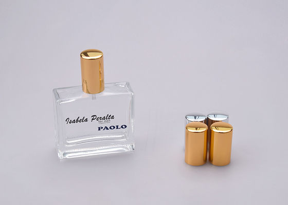 TUV FEA 15mm Luxury  Perfume Bottle Caps Silkscreen Printing Logo
