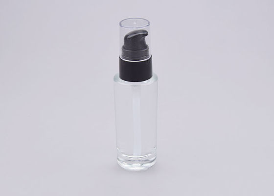 18mm 30ml Cylinderical Empty Glass Foundation Bottle Highly Sealed