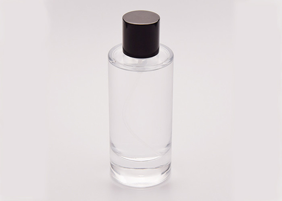 Cylinder 100ml Glass Bottles With Lids Screw Cap Output 0.075ml
