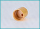 Highly Sealed Matt Gold 24mm Disc Top Cap For Face Care / Body Care Emulsion