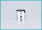 Shiny Silver Aluminum Screw Disc Top Cap 28/410 For Hand Washing Products