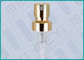 FEA 15mm Perfume Spray Pump , Shiny Gold Screw Mist Spray Pump For Fragrance
