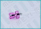 Glossy Pink Perfume Spray Pump / 15mm Diameter Perfume Atomiser Pump 