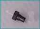 Black 28/400 Fine Mist Finger Pump Sprayer Screw Type Closure With Clear Dustcap