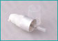 18/410 Matt Silver Treatment Pump White Triangle Actuator And Clear Dustcap