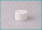 28mm White PP Plastic Screw Top Caps Round Shape With Customized Size