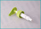 Green PP Lotion Pump Dispenser 33mm For Liquid Soap / Hair Conditioner