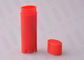 4.5g Clean Red Lip Gloss Tubes With UV Color Coating And Hot Stamping