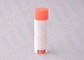4.5g Colorful Plastic Oval Lip Balm Tubes Easy To Fulfill Lip Balm In