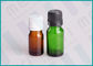 Color Coated Glass Bottles With Screw Cap And Orifice Reducer For Essential Oil