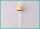 20/400 E-liquid Bottle Dropper With Clear TPE Monprene Bulb and Aluminum Collar