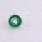 20mm Outer Spring Treatment Pump Green Plastic Cream Bottle Pump With AS Overcap