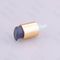 18/415 Outer Spring Cosmetic Treatment Pumps Shiny Gold Aluminum Cream Pump