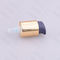 18/415 Outer Spring Cosmetic Treatment Pumps Shiny Gold Aluminum Cream Pump