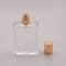 50ml Flat Glass Perfume Bottle With Small Gold Cap