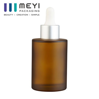 SGS Certified Glass Dropper Bottles Screen Printing Surface Handling Screw Cap