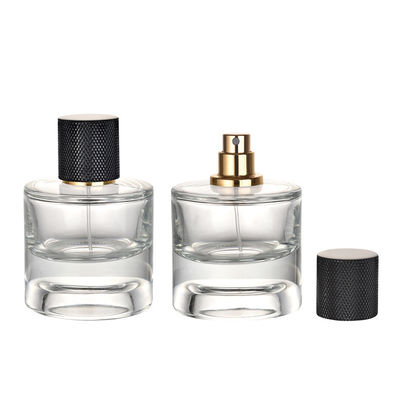 Classic Matte Perfume Box With Custom Logo Luxury Spray Pump Elegant Glass Bottle Package