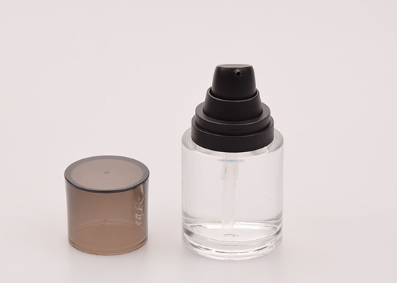 18/400 40 Ml Glass Jars With Lids FDA Small Round Glass Bottles