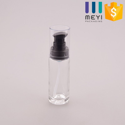 30ml Cosmetic Airless Pump Bottles Non Spill​ Airless Glass Cosmetic Bottles